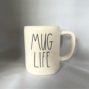 Rae Dunn MUG LIFE mug